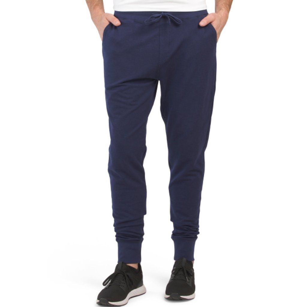 Greyson Accessories | Greyson Maltese Blue Pima Cotton And Modal Blend Comfort Gotham Joggers | Color: Blue | Size: Various