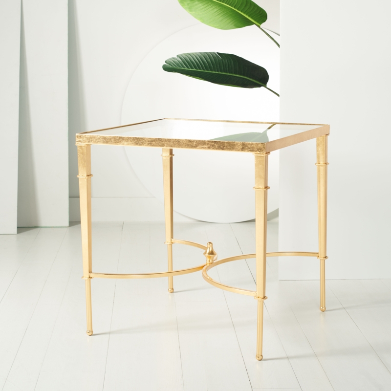 Guadelupe Glass End Table