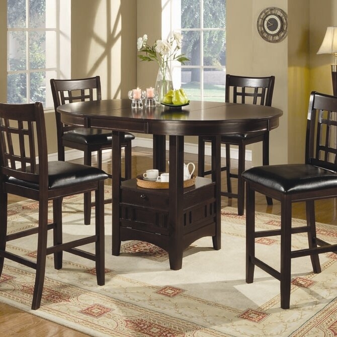 Guntersville Lavon 5-piece Counter Height Dining Room Set