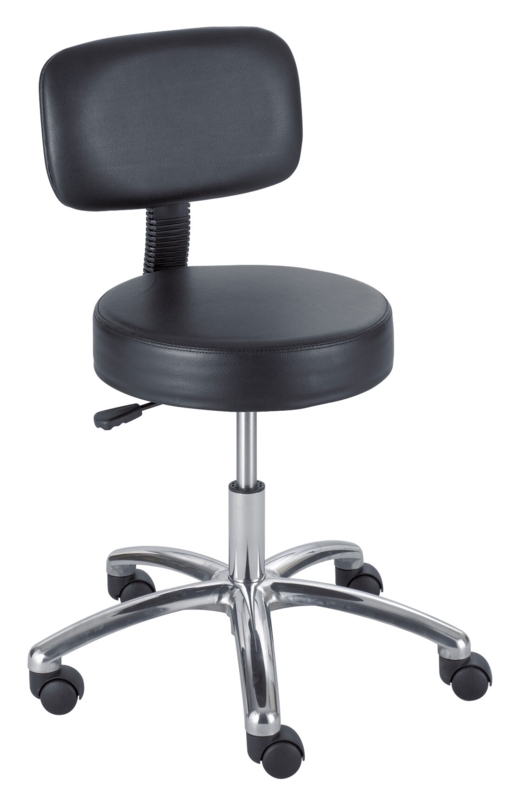 Height Adjustable Lab Stool with Casters