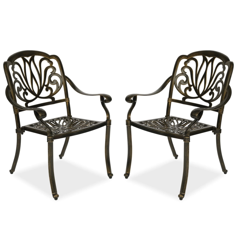 Hickenbottom Outdoor Stacking Dining Armchair