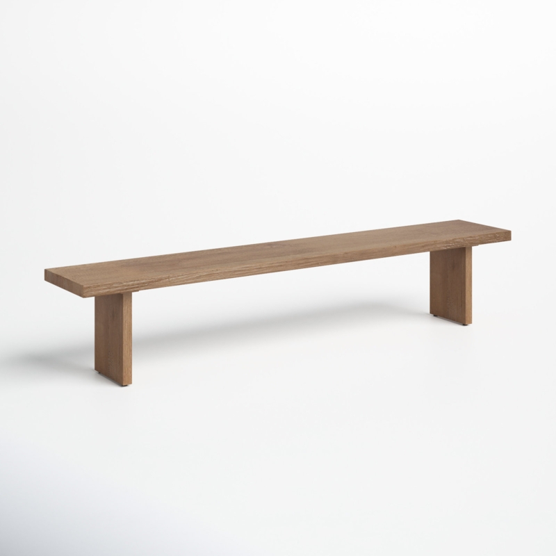 Hiram Solid Wood Bench