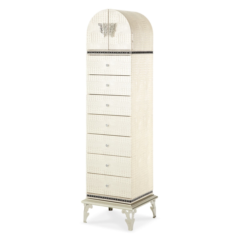 Hollywood Swank 7 - Drawer Dresser with Mirror