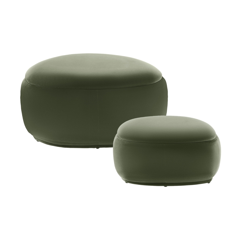Hoya 2 - Piece Upholstered Storage Ottoman
