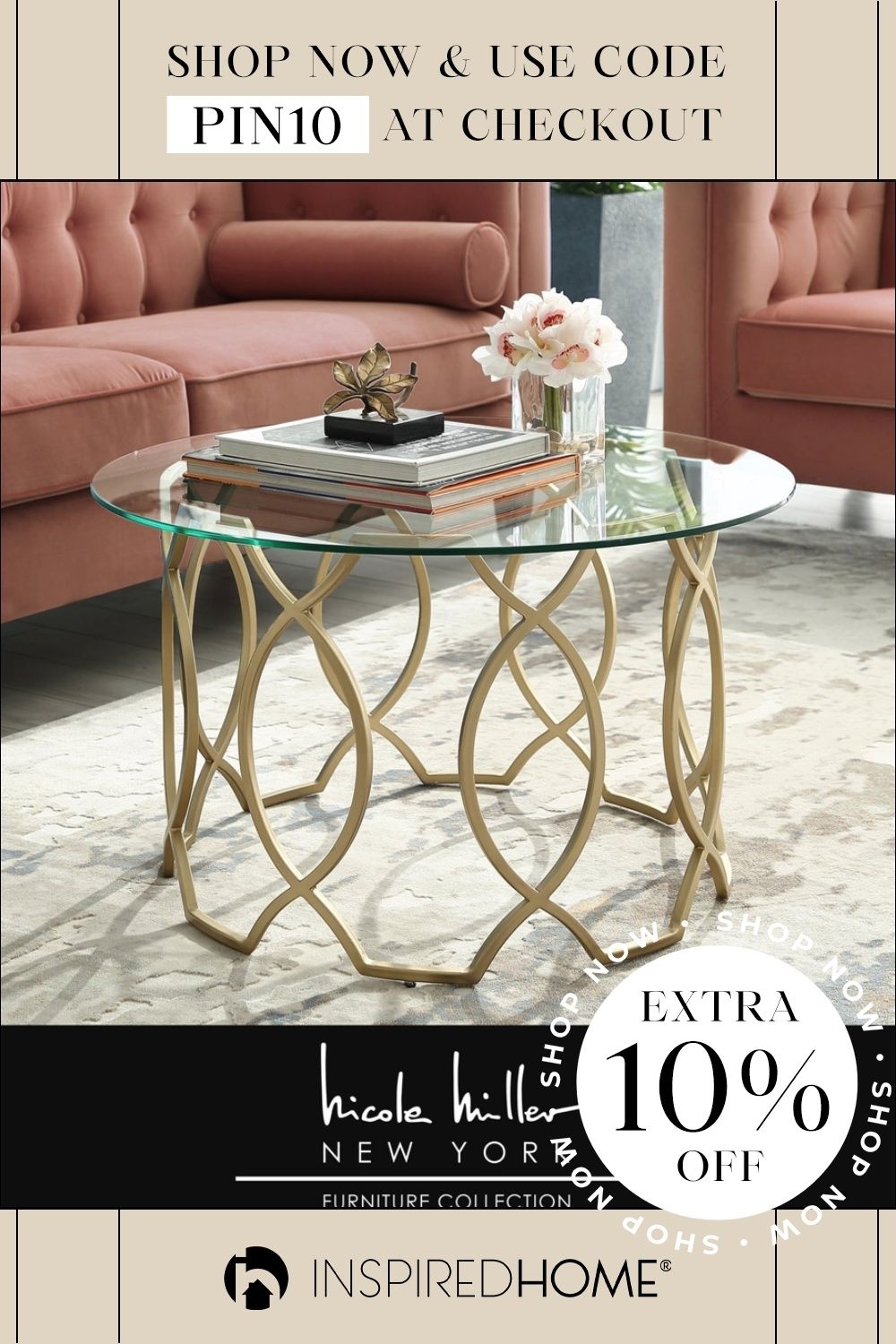Irina Coffee Table Gold
