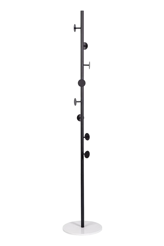 Iron Freestanding 8 - Hook Coat Rack