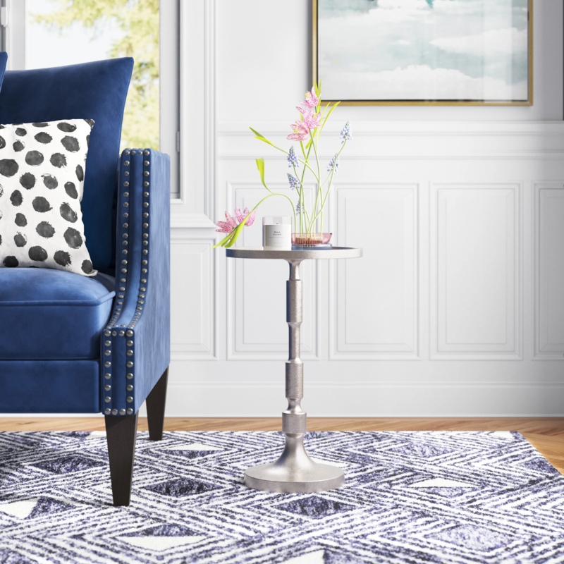 Jedidiah Pedestal End Table