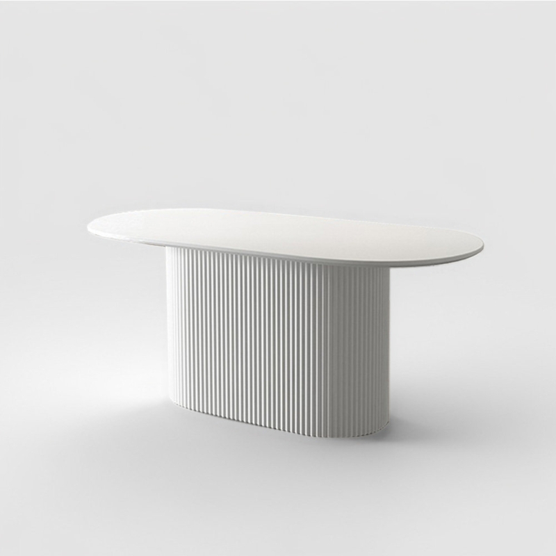 Kailash Oval Solid Wood Dining Table