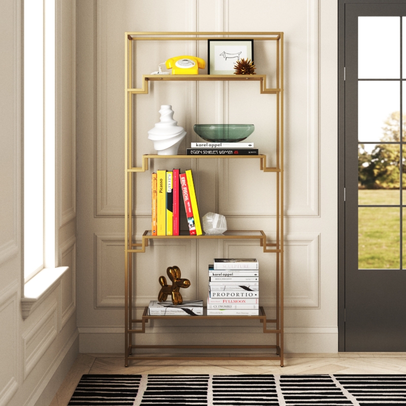 Kamren Etagere Bookcase