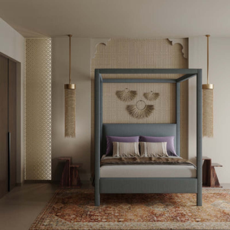 Lafayette Poster Upholstered Bed