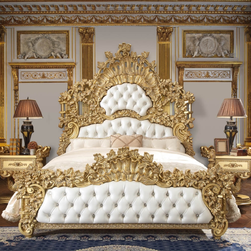 Leather Bed