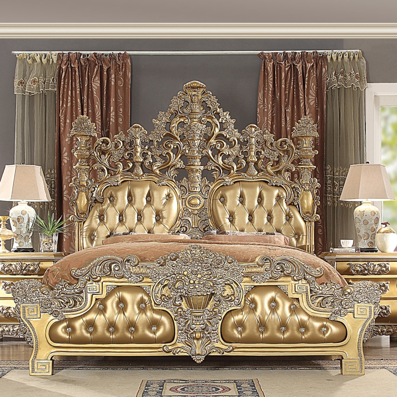 Leather Bed