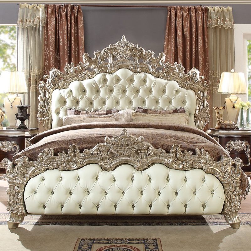 Leather Bed