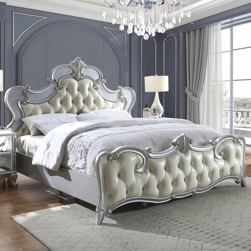 Leather Bed