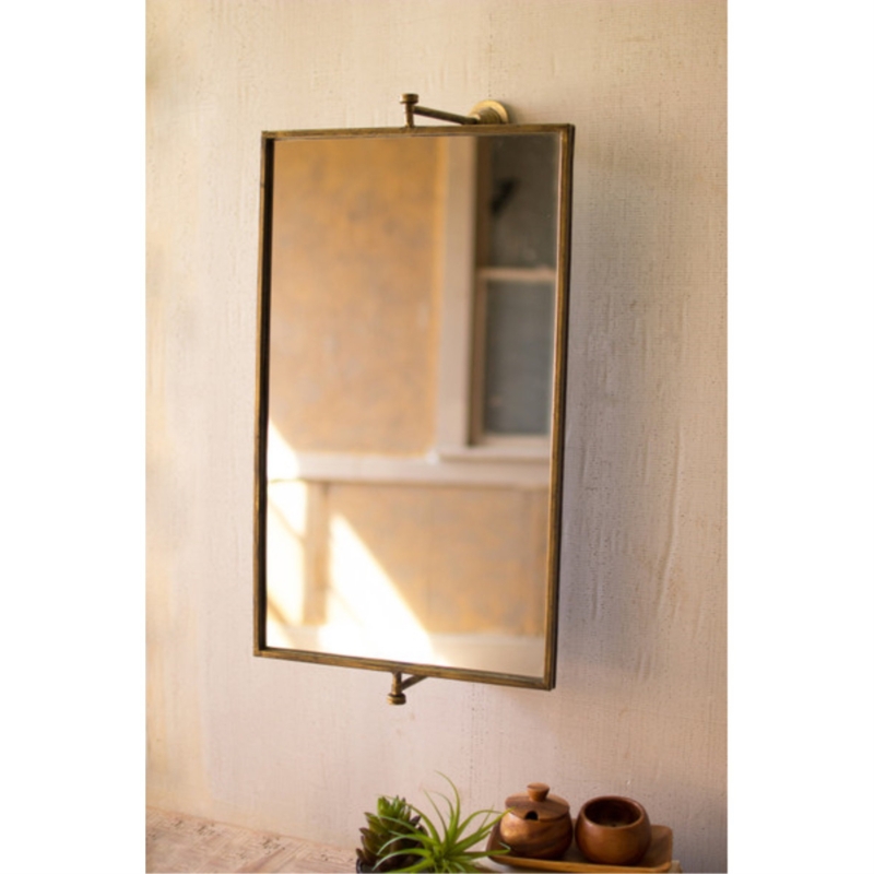Marselle Metal Flat Wall Mirror