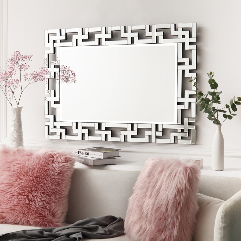Mcmahan Glass Flat Wall Mirror