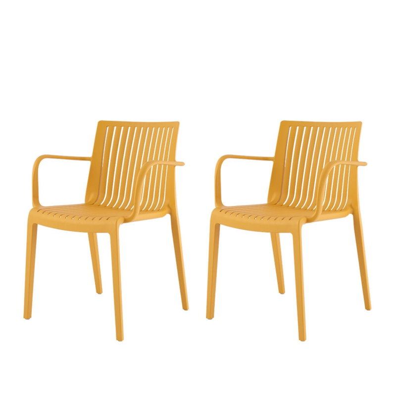 Mitchal Outdoor Stacking Dining Armchair