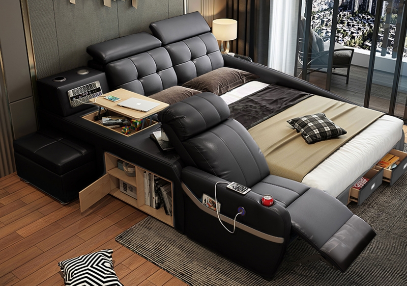 Monica Upholstered Bed
