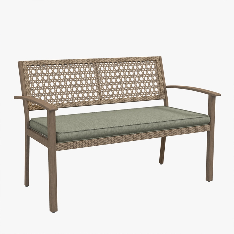 Morgane Wicker Bench