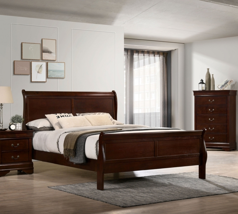 Murathan Sleigh Bed
