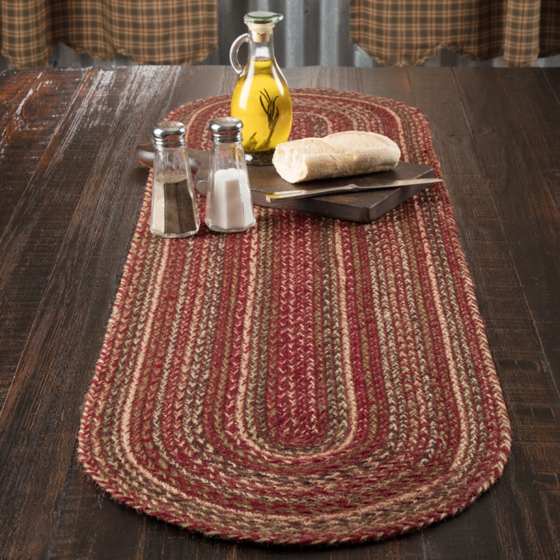 Patrick Oval Geometric Table Runnner