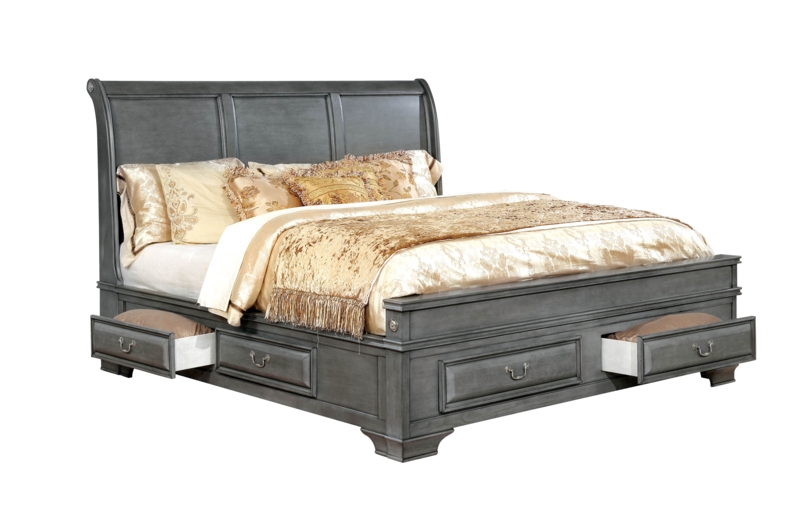 Perera Sleigh Storage Bed