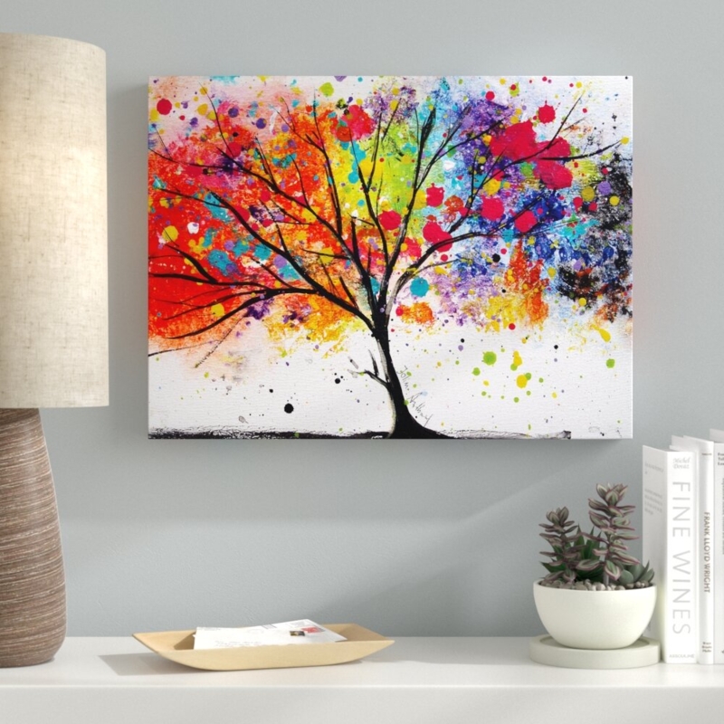 Rainbow Tree VIII - Print