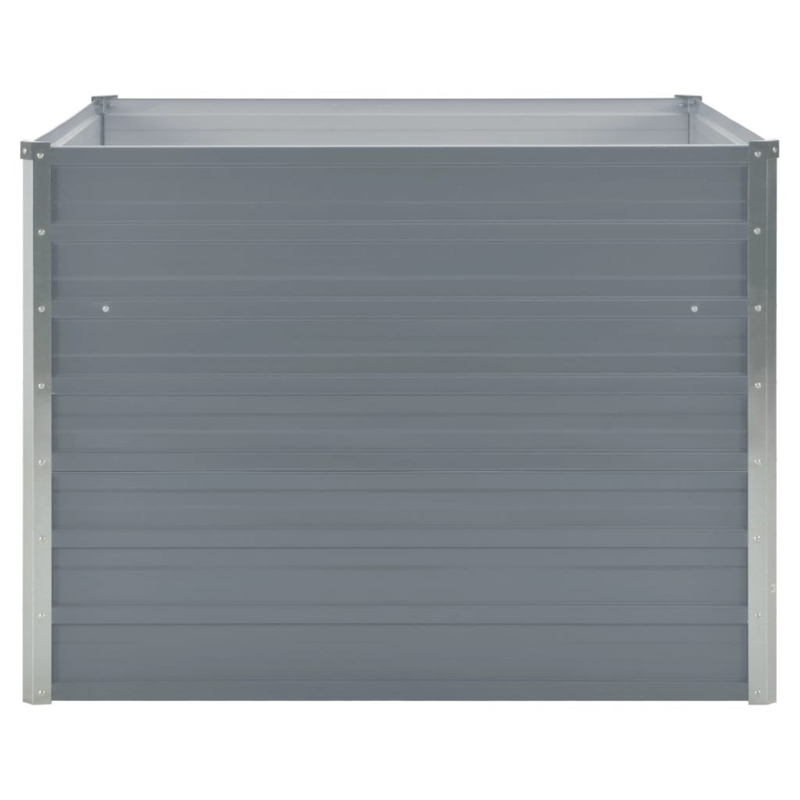 Raised Garden Bed Patio Raised Flower Bed Galvanized Steel Planter