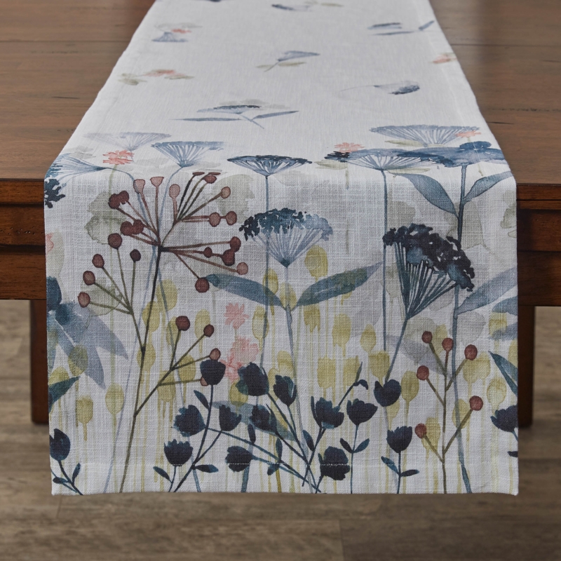 Rectangle No Pattern Cotton Table Runner