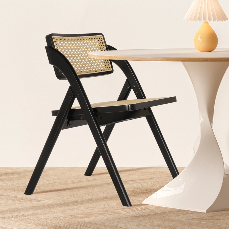 Reseda Solid Wood Folding Side Chair