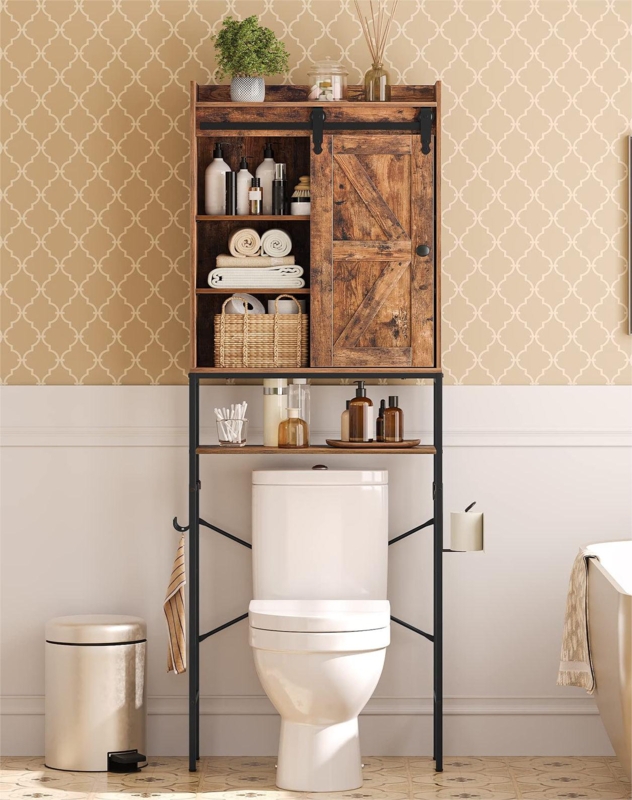 Roniesha Freestanding Over The Toilet Storage