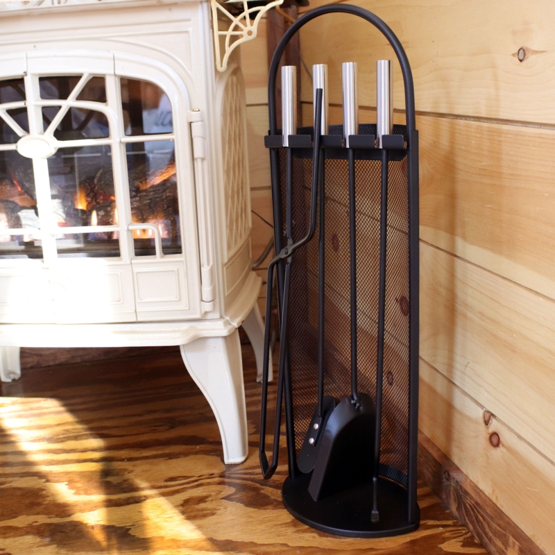 Roselore Steel Fireplace Tool Set
