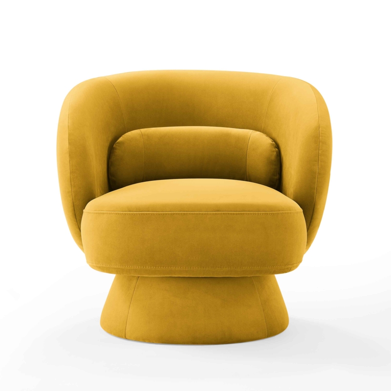 Saboor Modern Style Swivel Accent Chair  u0026 Barrel Chair