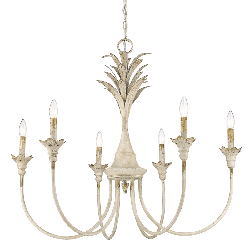 Schiff 6 - Light Dimmable Classic / Traditional Chandelier
