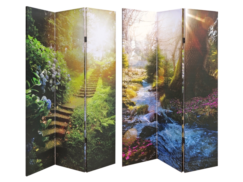 Spence 47.5'' W x 71'' H 3 - Panel Folding Room Divider