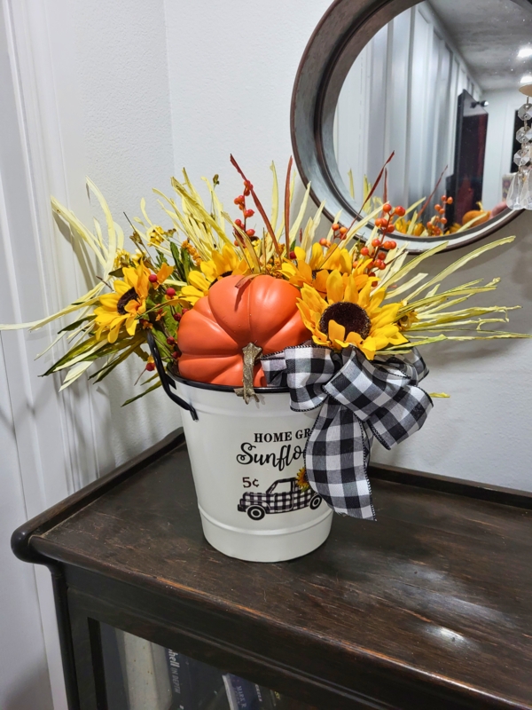 Sunflower Arrangement in Pot