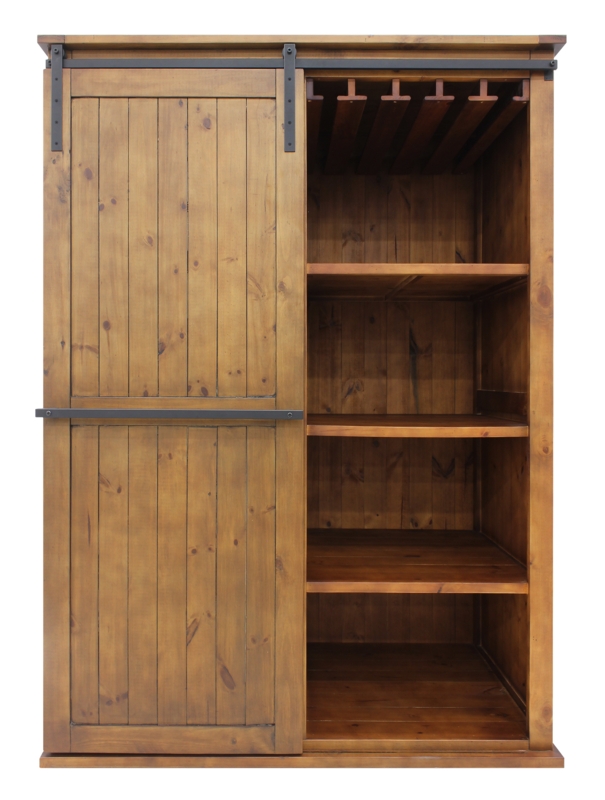 Vinotemp Rustic Wood Wine Cellar Cabinet