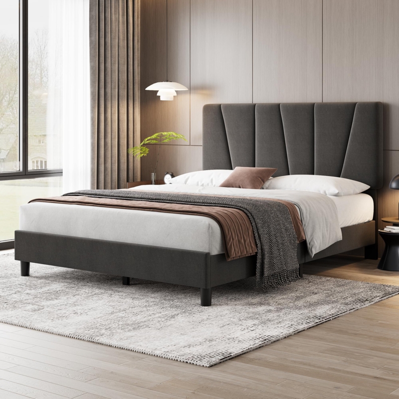 Watse Upholstered Sleigh Bed