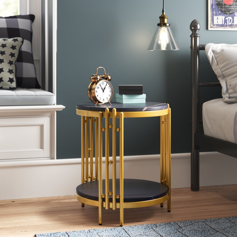 Winchcombe 3 Legs End Table with Storage