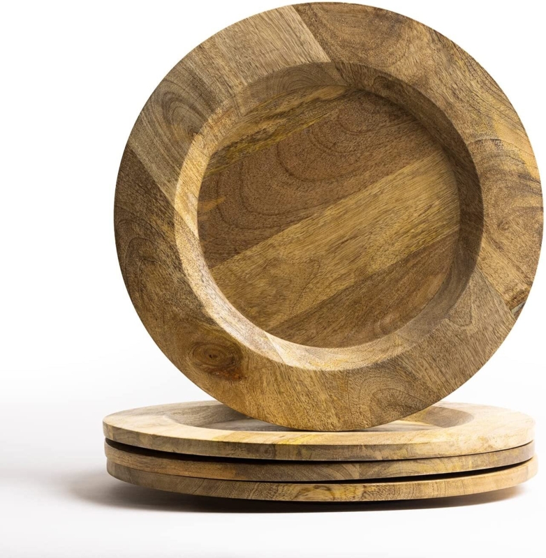 Wood Charger (Set of 4)
