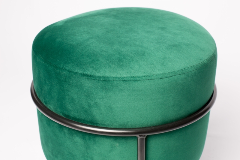 Zaiden Velvet Ottoman