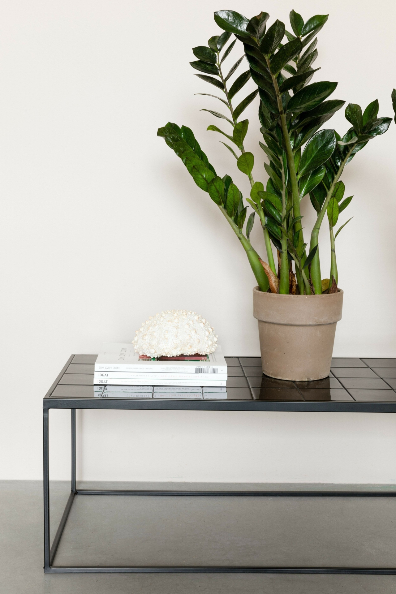Zuiver Salontafel 'Glazed' Keramiek, 93 x 43cm, kleur Zwart
