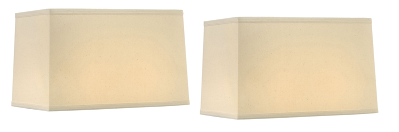10.5'' H x 11'' W Linen Rectangle Lamp Shade