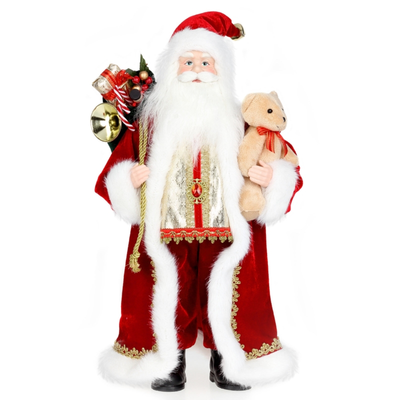 17" Santa Claus Christmas Figurine