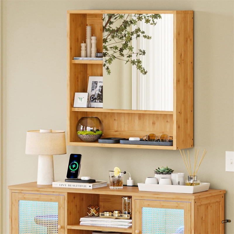 21.8'' W 24.1'' H Surface Medicine Cabinet Mirror