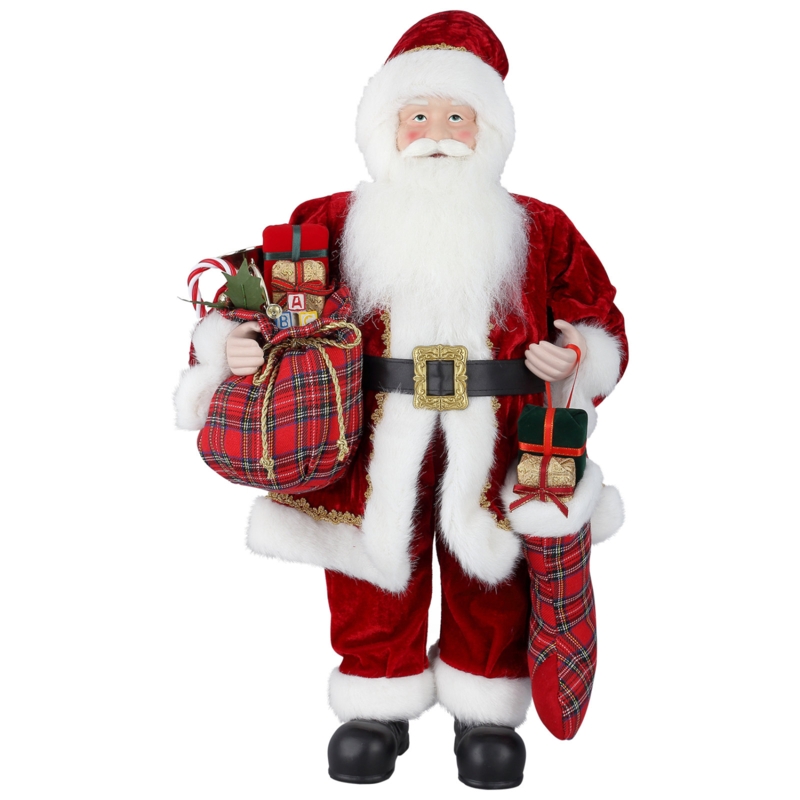 24" Santa Claus Christmas Figurine