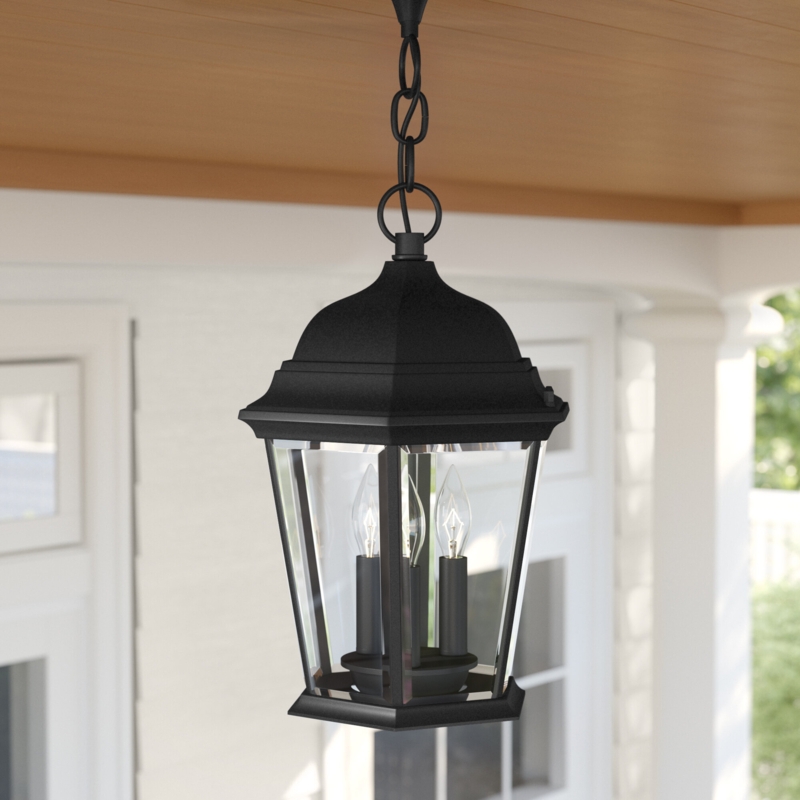 3 - Light Outdoor Pendant