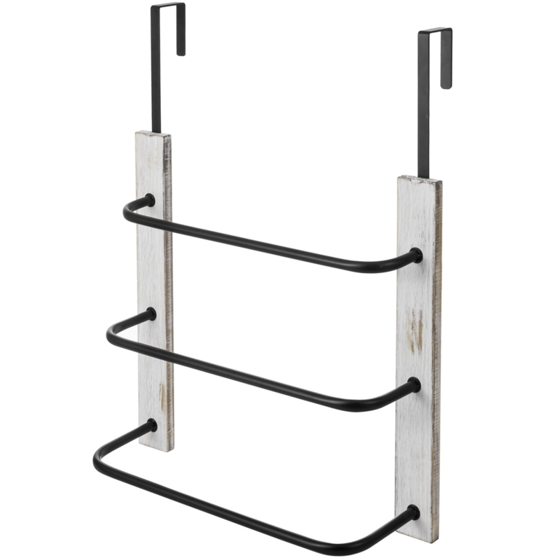3 Tier Over-the-Door Towel Rack