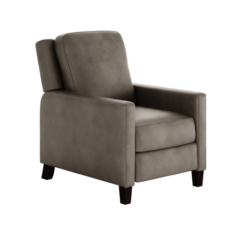33" Wide Genuine Leather Rocker Standard Recliner