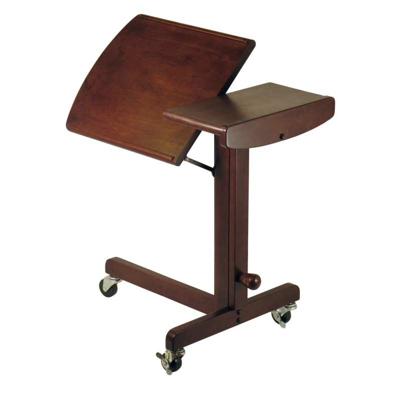 36.42'' H x 24.8'' W Laptop/Computer Cart Or Stand with Wheels